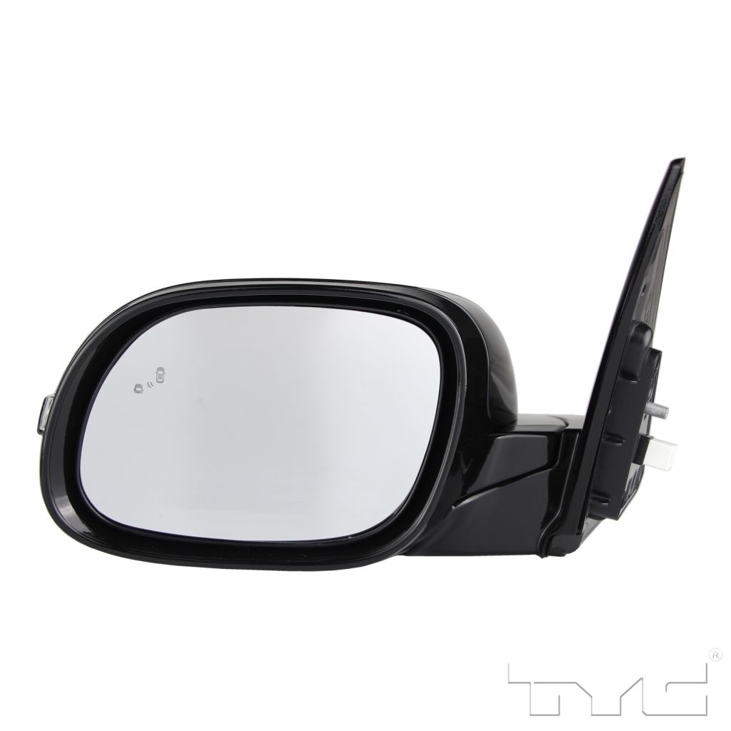 KIA SOUL DOOR MIRROR LEFT (Driver Side) PWR/HTD/SIGNAL/P-FOLD/BSD (GLOSS BASE) OEM#87610B2440 2017-2019 PL#KI1320216