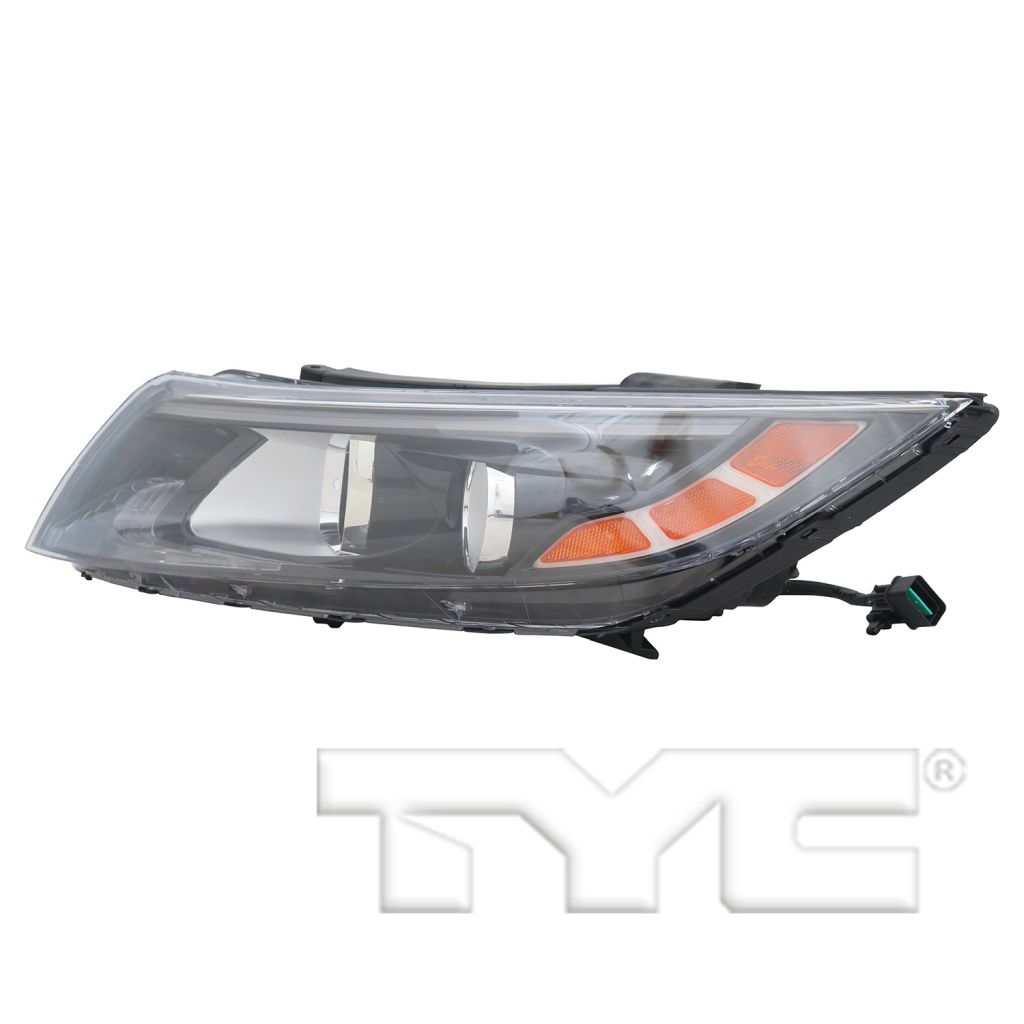 KIA OPTIMA HEAD LAMP ASSEMBLY LEFT (Driver Side) ( HALOGEN)(WO/LED)(USA) **CAPA** OEM#921014C500 2014-2015 PL#KI2502175C