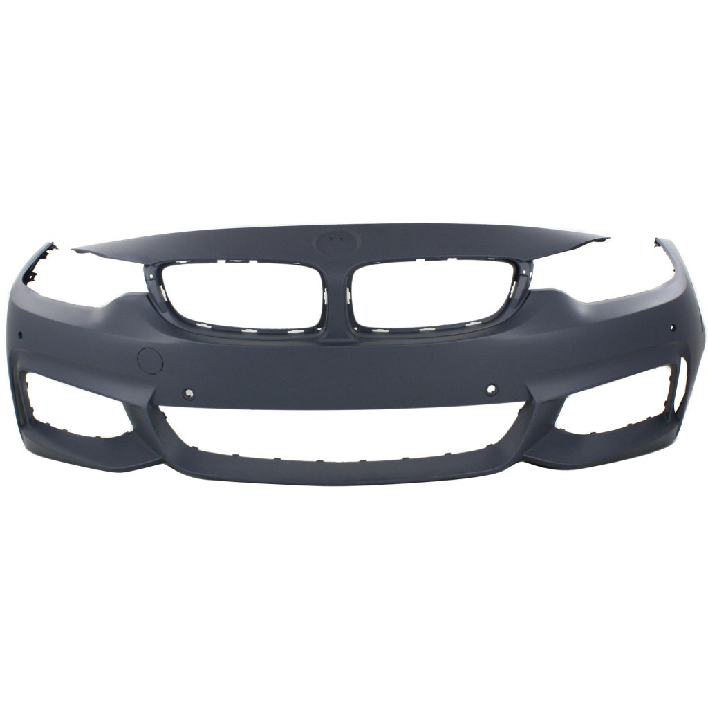 BMW BMW 4 (4DOORS/GRAN COUPE) FRONT BUMPER COVER PRIMED (W/M SPORT) WO/WASHER W/ PK SENSOR W/CAMERA OEM#51118061927 2015-2020 PL#BM1000338