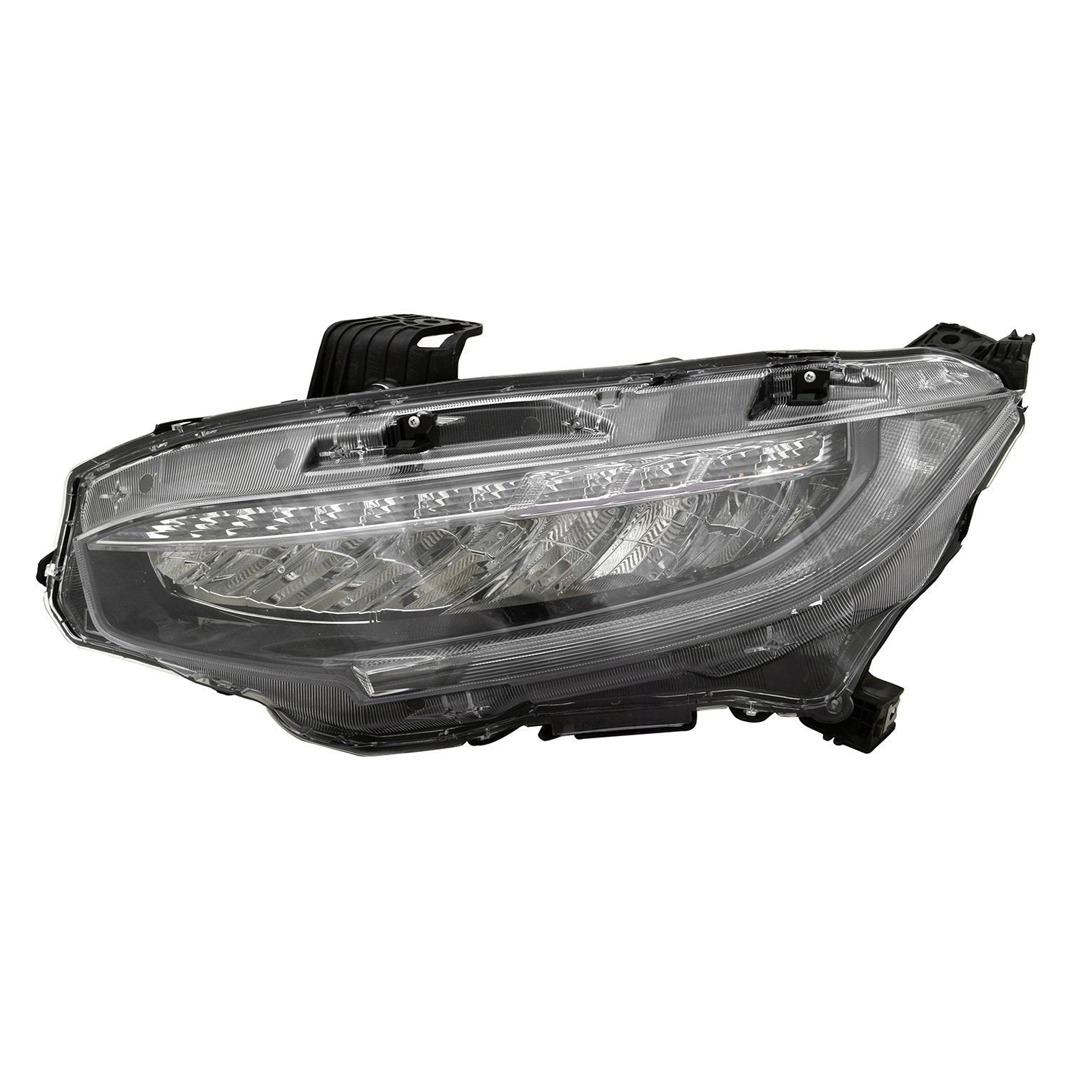HONDA CIVIC COUPE HEAD LAMP ASSY LEFT (Driver Side) (LED)(EXC 19-19 Si) OEM#06336TBA305 2019-2020 PL#HO2502195