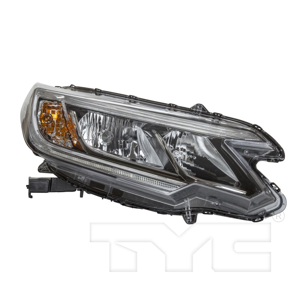 HONDA CRV HEAD LAMP ASSEMBLY RIGHT (Passenger Side) (EX/EX-L/SE) (W/ LED DRL) **CAPA** OEM#33100T1WA01 2015-2016 PL#HO2503161C