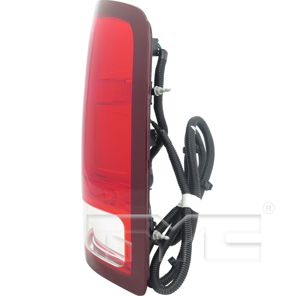 GM TRUCKS & VANS SIERRA/PU 1500 (GMC) TAIL LAMP ASSEMBLY RIGHT (Passenger Side)(EXC DENALI)(921 BACK UP BULB) **CAPA** OEM#20840274 2010-2011 PL#GM2801250C