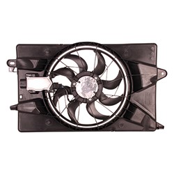DODGE DART RADIATOR & A/C FAN ASSEMBLY (1.4/2.0/2.4L)(TO 6-4-12)(SINGLE FAN) W/FCM OEM#55111482AC 2013 PL#CH3115176