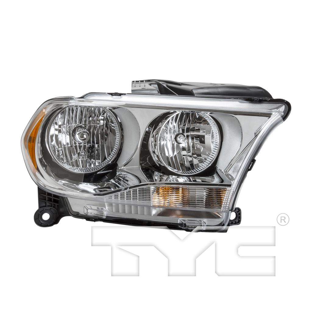DODGE TRUCKS & VANS DURANGO HEAD LAMP ASSEMBLY RIGHT (Passenger Side) (HALOGEN)(CHR BEZEL) OEM#55079366AC 2011-2013 PL#CH2503228