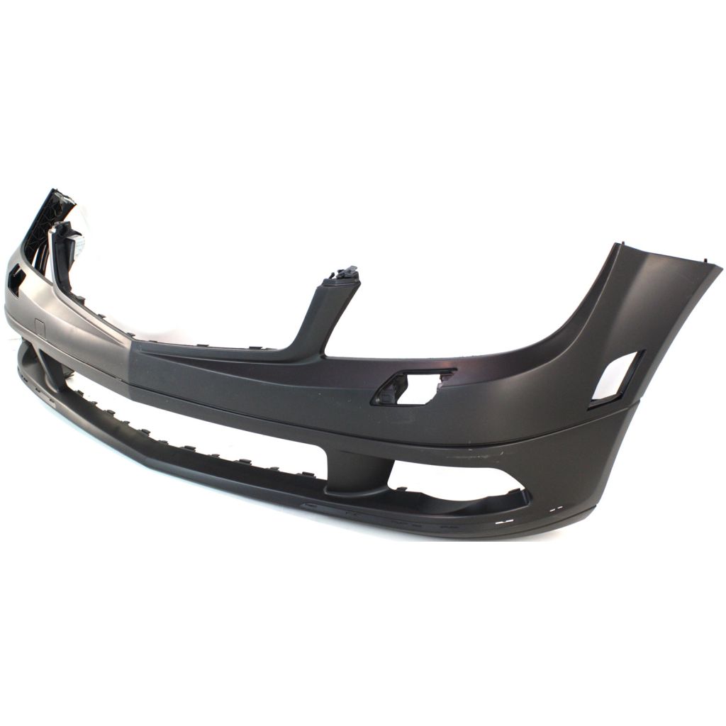 MERCEDES-BENZ C-CLASS SEDAN (204) FRONT BUMPER COVER PRIMED (LUXURY)(W/CHROME MLDG)(W/ WASHER)(WO/SENSOR)(EXC C63) OEM#2048801140 2008-2011 PL#MB1000297