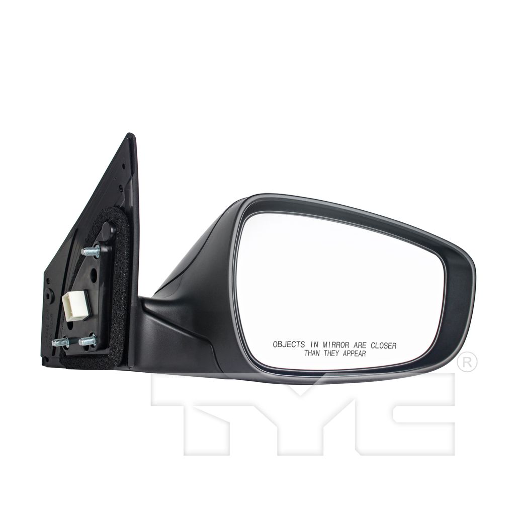 HYUNDAI ELANTRA SEDAN DOOR MIRROR RIGHT (Passenger Side) POWER/HEATED (W/O SIGNAL) OEM#876203X680 2014-2016 PL#HY1321208