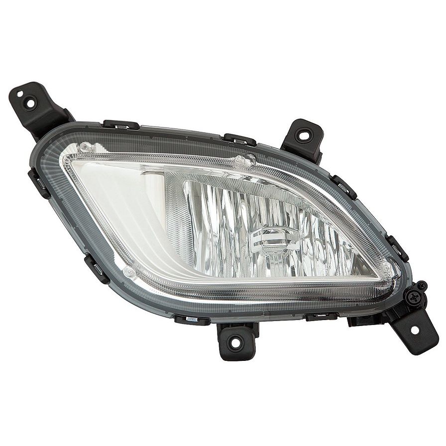 KIA FORTE SEDAN FOG LAMP ASSY LEFT (Driver Side)**CAPA** OEM#92201B0500 2017-2018 PL#KI2592156C