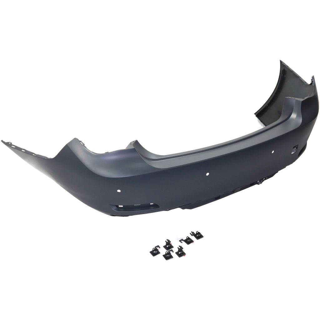 BMW BMW 7 SERIES HYBRID ( 750 HYBRID) REAR BUMPER COVER PRIMED (W/ PARK DISTANCE CONTROL)(WO/M PKG) OEM#51127209926 2011-2012 PL#BM1100198