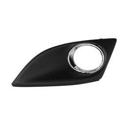 MAZDA CX-7 FOG LAMP COVER INSERT LEFT (Driver Side) CHROME/BLACK (W/FOG) OEM#EH4550B50E 2010-2012 PL#MA1038124