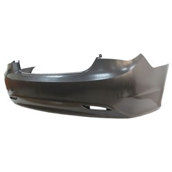HYUNDAI SONATA REAR BUMPER COVER PRIMED (SINGLE EXHAUST)**CAPA** OEM#866103Q000 2011-2013 PL#HY1100175C