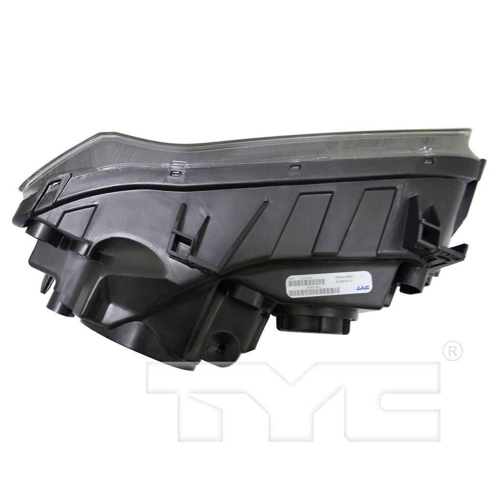 CHRYSLER 300 HEAD LAMP ASSEMBLY LEFT (Driver Side) (HALOGEN)(BLK BEZEL)**CAPA** OEM#68085417AF 2012-2014 PL#CH2502235C