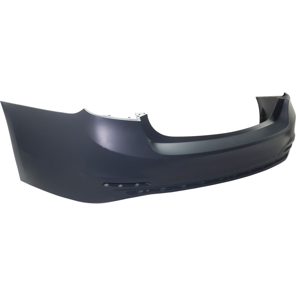 BMW BMW 3 (SEDAN) REAR BUMPER COVER PRIMED GRAY (320i/328d)(EXC STANDARD LINE)(WO/SENSOR)(WO/M SPORT) OEM#51127384599 2016-2018 PL#BM1100347