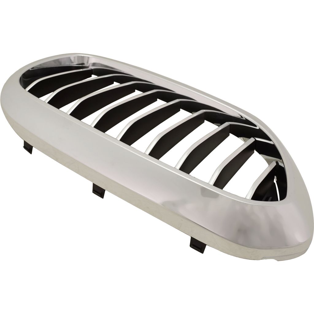 BMW BMW 5 SERIES (SEDAN) GRILLE RIGHT (Passenger Side) CHROME/BLACK (WO/M PKG)(WO/NIGHT VISION)(WO/LUXURY) OEM#51137383520 2017-2020 PL#BM1200295