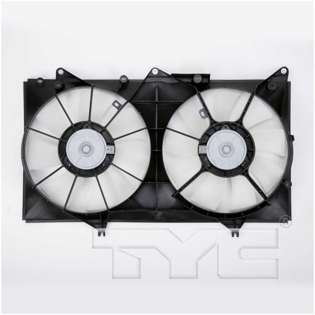TOYOTA SOLARA RADIATOR & A/C FAN ASSY (V6)(USA BUILT)(DUAL FAN) OEM#163630A180-PFM 2004-2006 PL#TO3115129