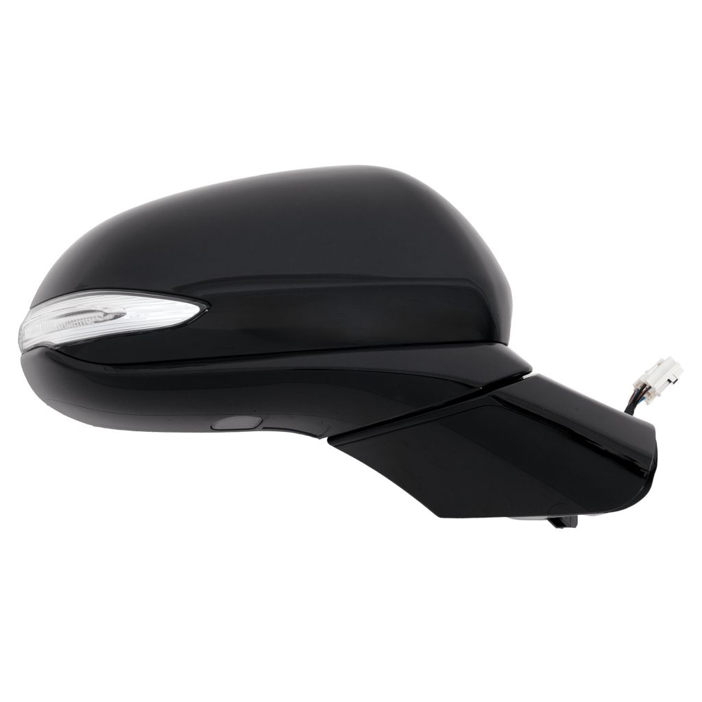 HYUNDAI SANTA FE DOOR MIRROR RIGHT (Passenger Side) PWR/HTD/SIGNAL/PUDDLE (W/BSD)(WO/CAMERA)(BLACK) OEM#87620S2130 2019-2020 PL#HY1321264