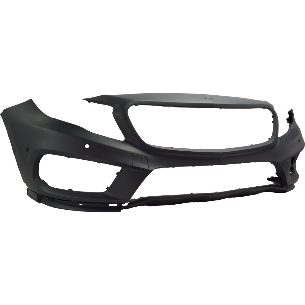 MERCEDES-BENZ GLA-CLASS FRONT BUMPER COVER PRIMED (GLA250 W/AMG)(GLA45)(W/SENSOR) OEM#15688036409999 2015-2017 PL#MB1000457