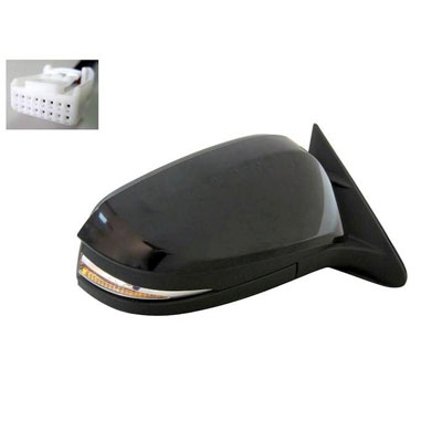 TOYOTA HIGHLANDER HYBRID DOOR MIRROR RIGHT (Passenger Side) PWR/HTD/SIGNAL/MEMORY (W/BLIS)(W/CVR) OEM#879100E153-PFM 2014-2017 PL#TO1321318