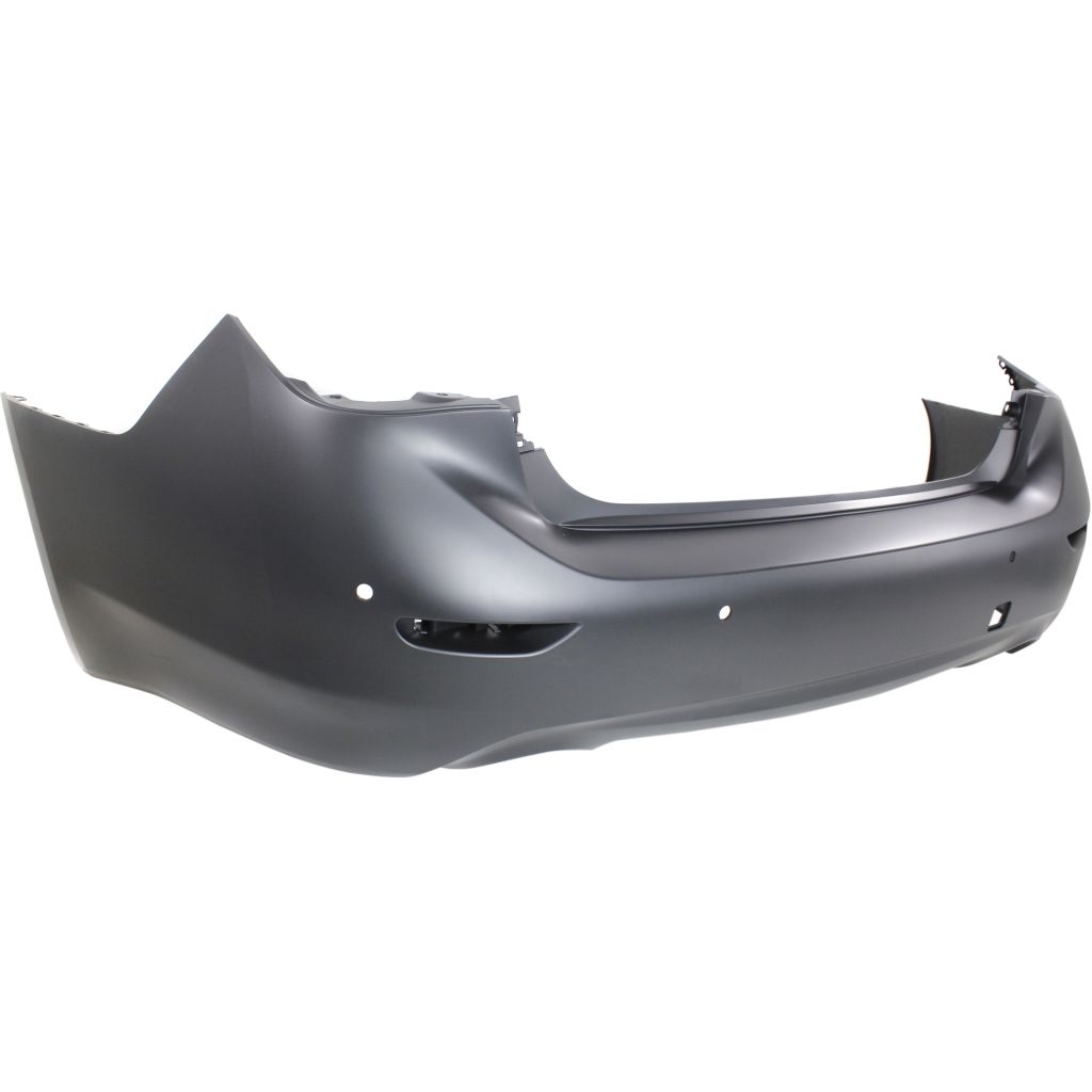 INFINITI Q50 HYBRID REAR BUMPER COVER PRIMED (W/ SENSOR) **CAPA** OEM#850224GB0H 2014-2017 PL#IN1100153C