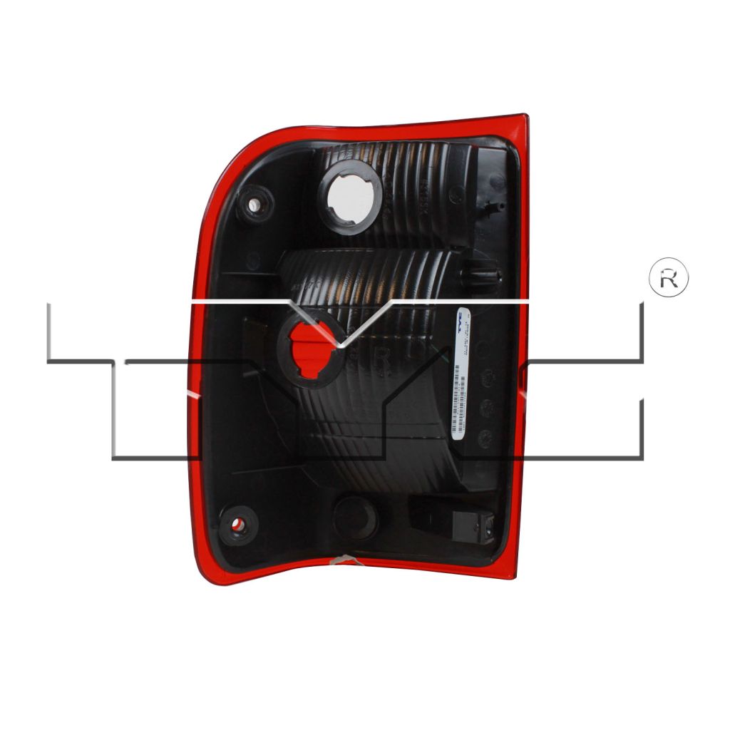 FORD TRUCKS & VANS RANGER TAIL LAMP UNIT RIGHT (Passenger Side) (05:W/O STX) OEM#1L5Z13404BA 2001-2005 PL#FO2801156