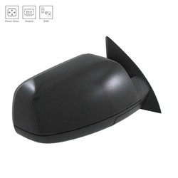 GM TRUCKS & VANS EQUINOX DOOR MIRROR RIGHT (Passenger Side) PWR/HTD (W/BSD)(PTM) OEM#23219865 2016-2017 PL#GM1321490