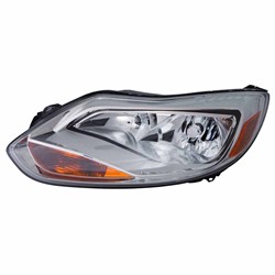 FORD FOCUS HATCHBACK/ST HEAD LAMP RIGHT (Passenger Side) (CHROMEOME)(SE/SEL)**CAPA** OEM#BM5Z13008F 2012-2014 PL#FO2503298C