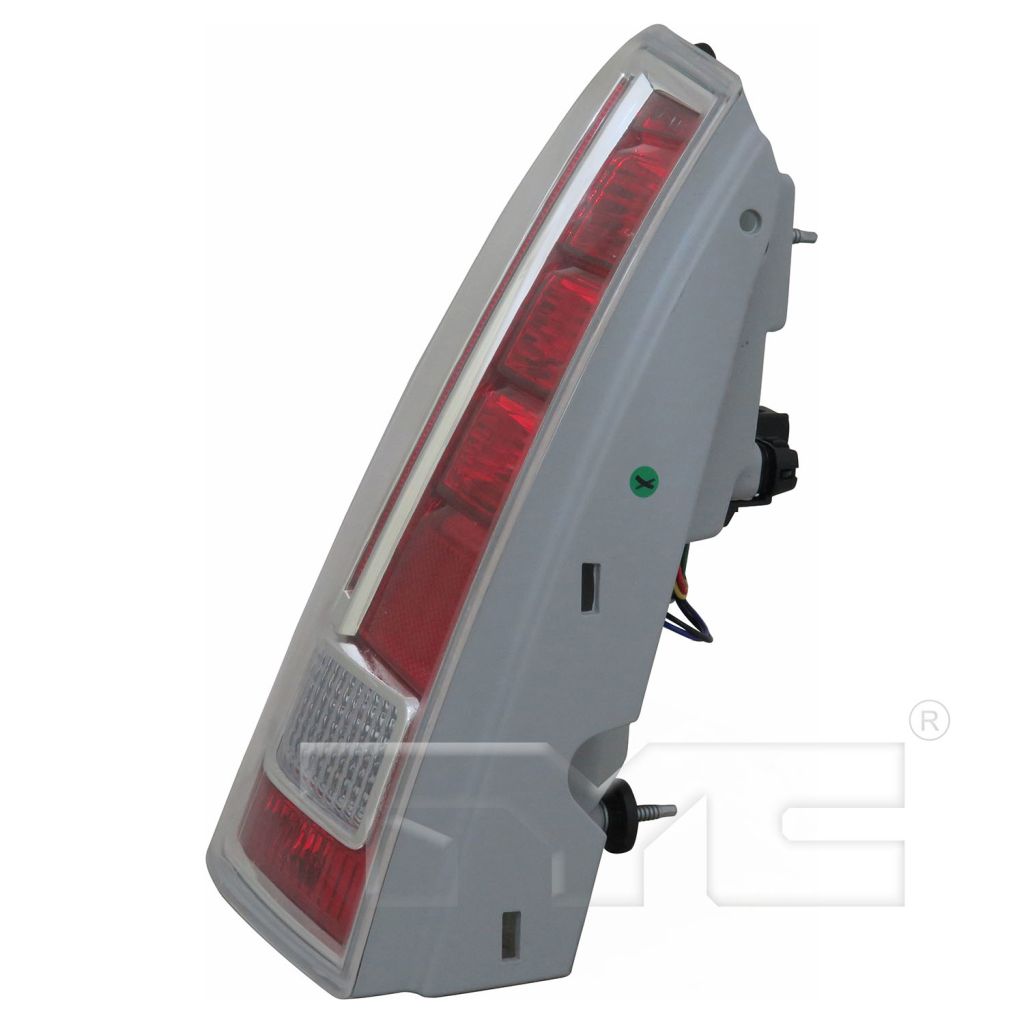 CHRYSLER 300 TAIL LAMP ASSEMBLY LEFT (Driver Side) (W/CNTR CHROME TRIM)(FM 3-19-12)(CLEAR LENS) **CAPA** OEM#68154607AC 2012-2014 PL#CH2818135C