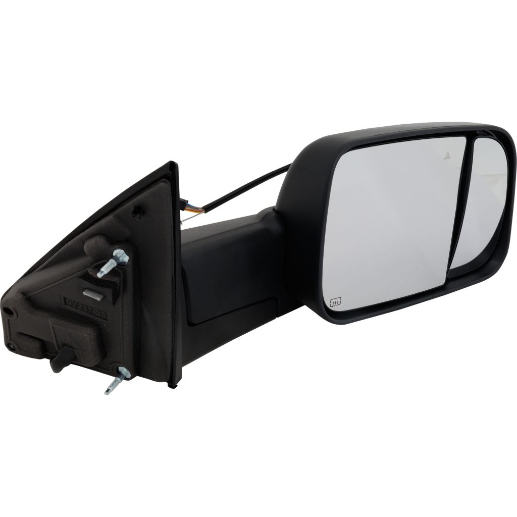 DODGE TRUCKS & VANS DODGE/PU (R1500) DOOR MIRROR RIGHT (Passenger Side) PWR/SIGNAL/PUDDLE (W/BSD)(TEX)(W/TOW PKG) OEM#68470824AA 2019-2022 PL#CH1321461