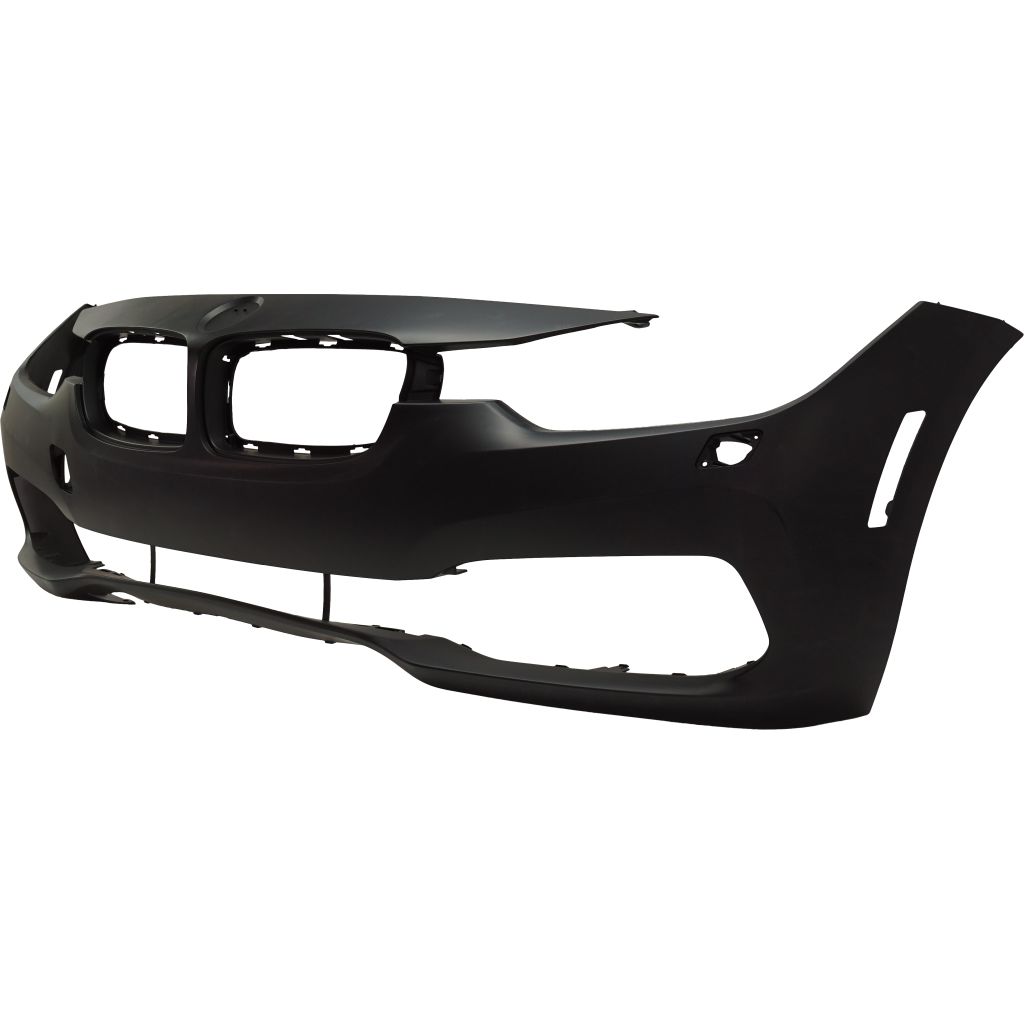 BMW BMW 3 (SEDAN) FRONT BUMPER COVER PRIMED W/WASHER WO/M SPORT (SPORT/SHADOW SPORT) OEM#51117445141 2016-2018 PL#BM1000456