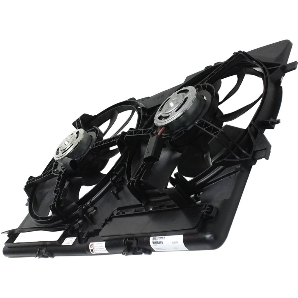 AUDI ALLROAD (A4)(WAGON) RADIATOR & A/C FAN ASSEMBLY (2.0L) OEM#8K0121207A-PFM 2013-2016 PL#AU3115113