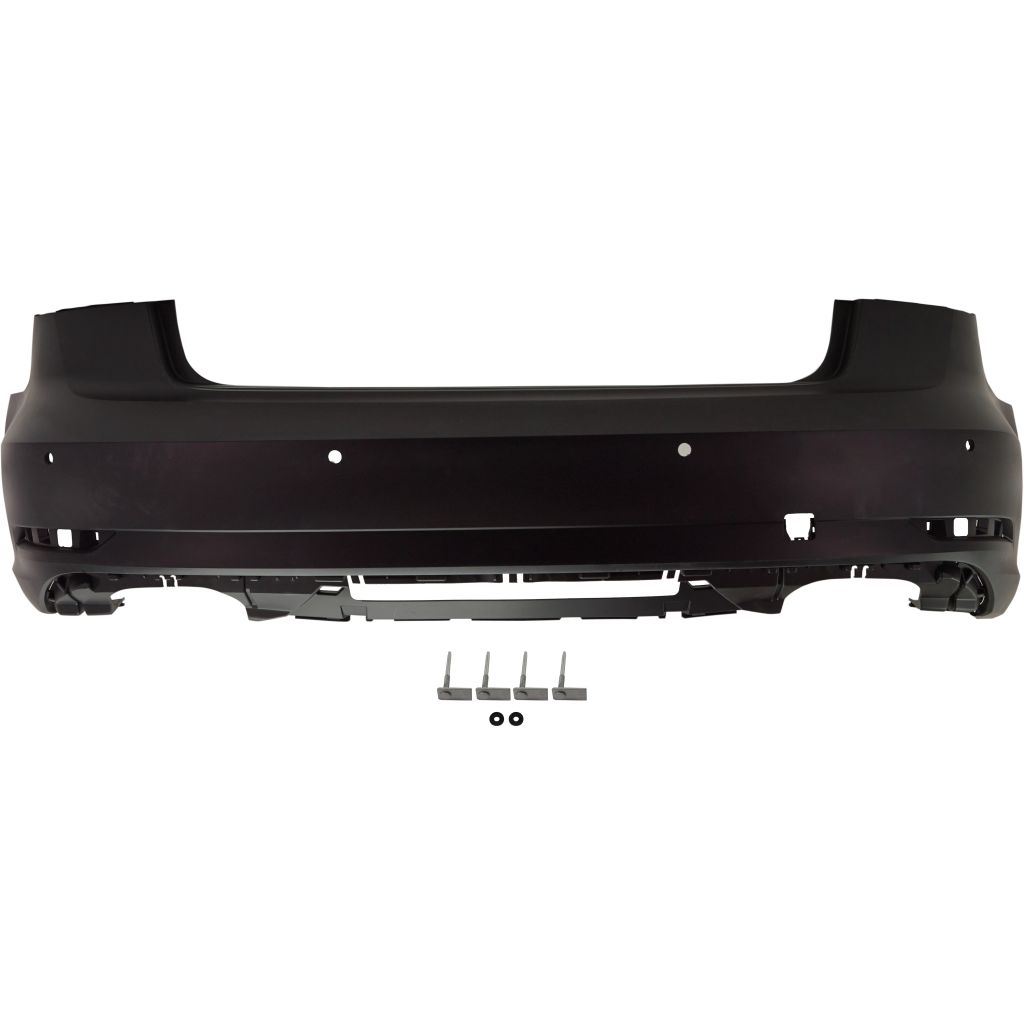 AUDI A3 SEDAN REAR BUMPER COVER PRIMED (W/SENSOR)(W/PARALLEL ASSIST)(WO/SPORT)(WO/S-LINE) OEM#8V5807067GGRU 2017-2020 PL#AU1100245