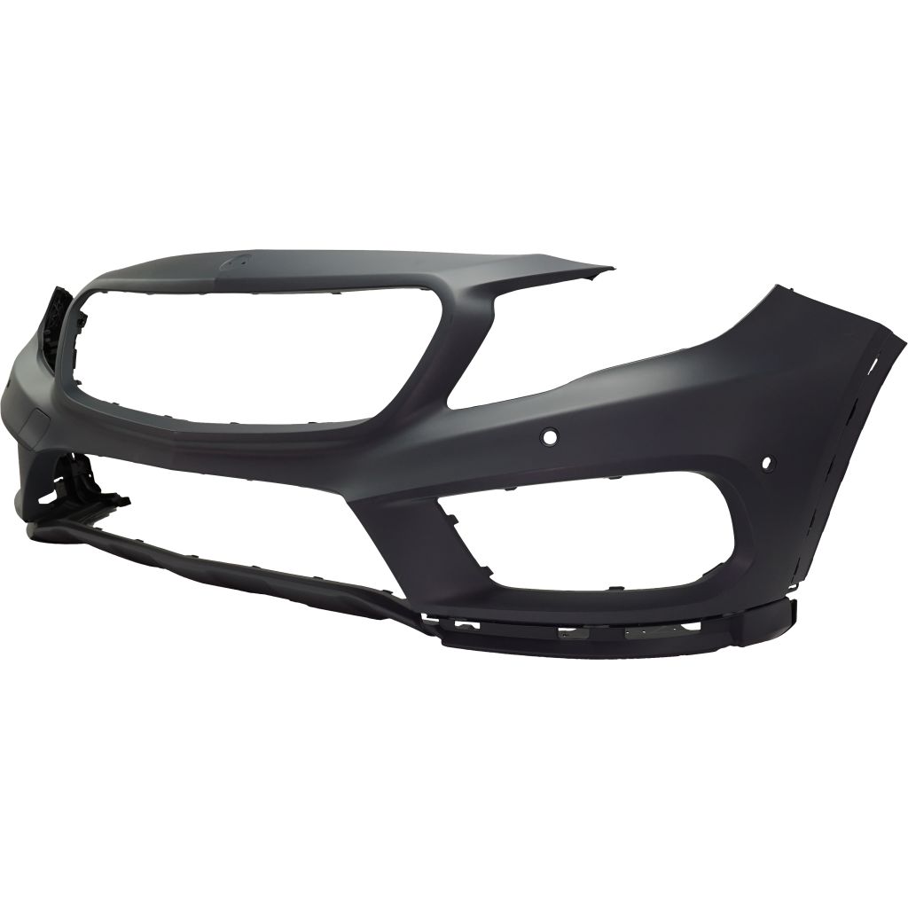 MERCEDES-BENZ GLA-CLASS FRONT BUMPER COVER PRIMED (GLA250 W/AMG)(GLA45)(W/SENSOR) OEM#15688036409999 2015-2017 PL#MB1000457