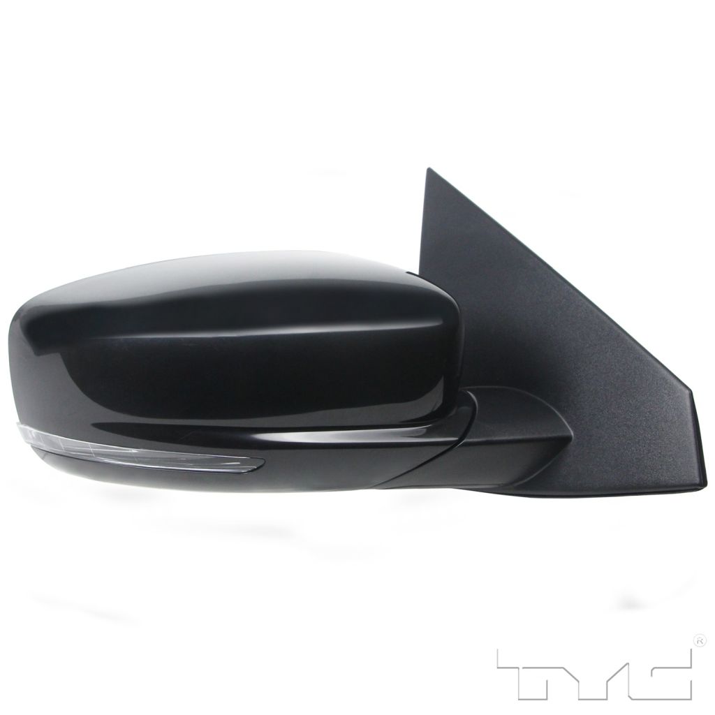DODGE DART DOOR MIRROR RIGHT (Passenger Side) PWR/HTD/SIGNAL/PUDDL (W/BSD)(PTM) OEM#1TA14TZZAI 2013-2015 PL#CH1321469