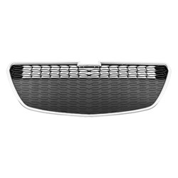 CHEVROLET SPARK GRILLE LOWER CHR/BLK( LS/1LT)(WO/FOG) **CAPA** OEM#95078756 2013-2015 PL#GM1200656C