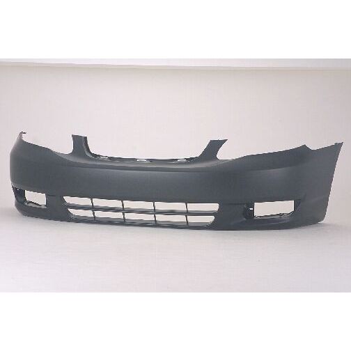 TOYOTA COROLLA/SEDAN FRONT BUMPER COVER PRIMED (CE/LE MODEL)(W/O Spoiler Hole) OEM#5211902915 2003-2004 PL#TO1000240