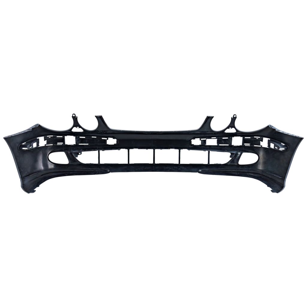 MERCEDES-BENZ E-CLASS (211) (SEDAN /WAGON 04-09) FRONT BUMPER COVER PRIMED (W/ HEAD/LAMP Washer)(W/Sport OR W/Appearance Pkg)(WO/AMG) OEM#2118800240 2003-2006 PL#MB1000227