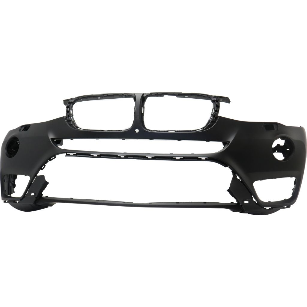 BMW BMW X3 FRONT BUMPER COVER PRM(W/LED FOG)(WO/SENSOR)(WO/CAMERA)(WO/M PKG)**CAPA** OEM#51117389897 2015-2017 PL#BM1000351C