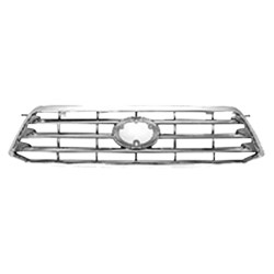 TOYOTA HIGHLANDER GRILLE ASSEMBLY CHR/SLV-GRAY (SPORT MDL) OEM#531010E100 2008-2010 PL#TO1200308