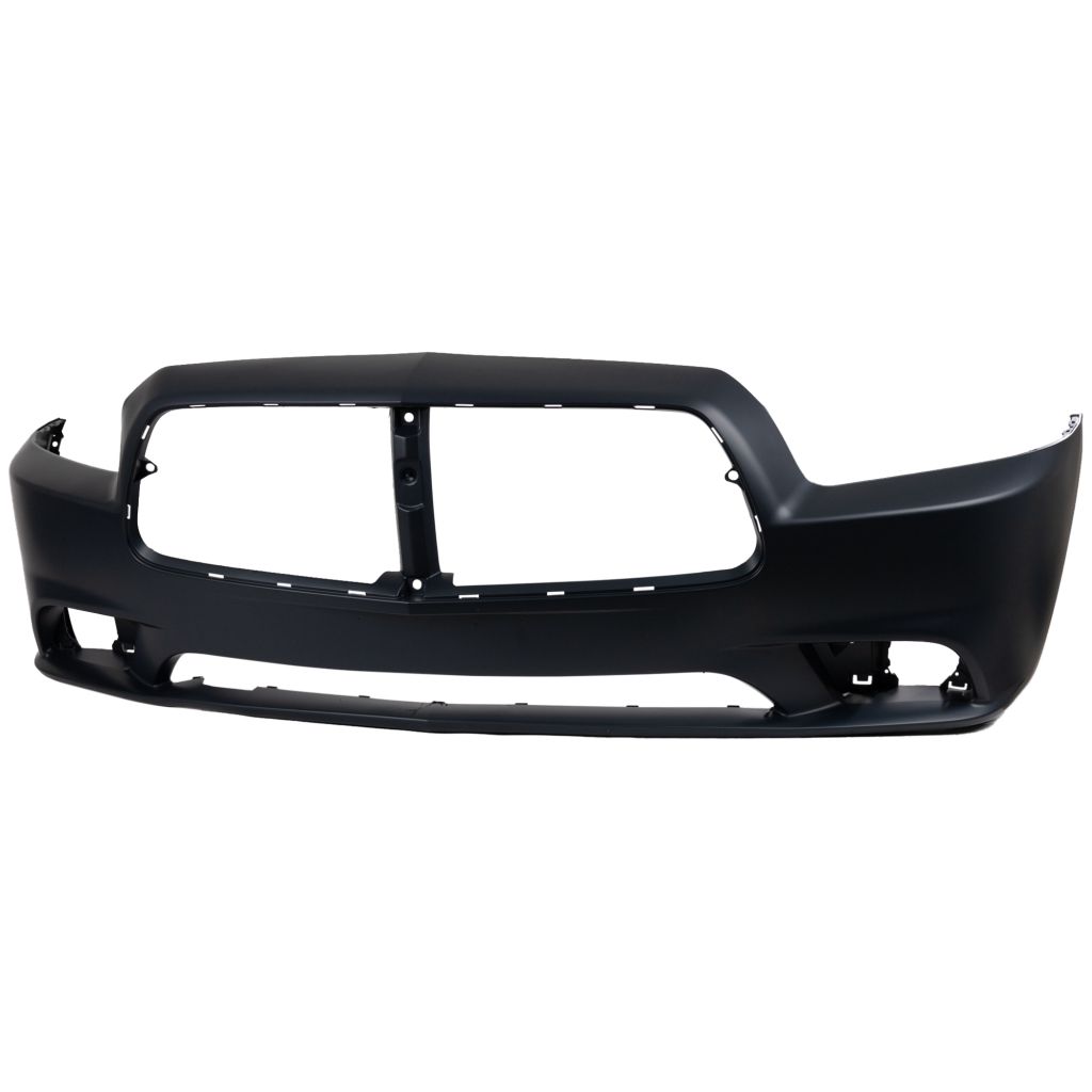 DODGE CHARGER FRONT BUMPER COVER PRIMED (W/ ADAPTIVE CRUISE)(EXC SRT-8)**CAPA** OEM#68092597AA 2011-2014 PL#CH1000993C