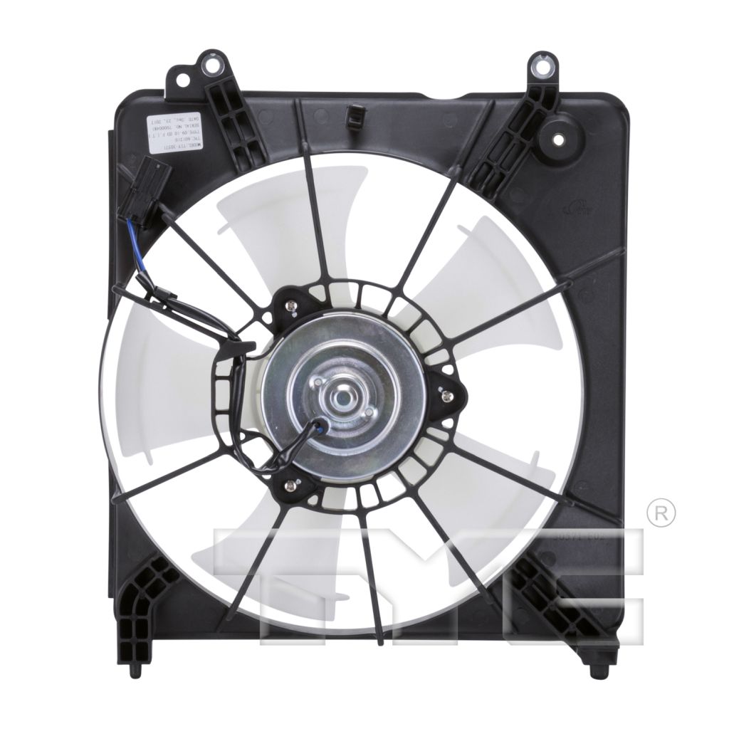 HONDA FIT EV RADIATOR FAN ASSEMBLY OEM#19030RB0004-PFM 2013-2014 PL#HO3115150