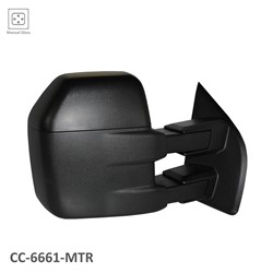 FORD TRUCKS & VANS FORD/PU (F150)(EXC RAPTOR) DOOR MIRROR RIGHT (Passenger Side) MANUAL (WO/SIGNAL)(TOW TYPE)(TXT CVR) OEM#FL3Z17682AB 2015-2018 PL#FO1321515
