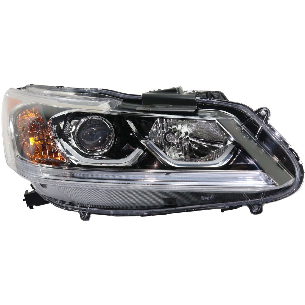 HONDA ACCORD HYBRID HEAD LAMP ASSY RIGHT (Passenger Side) (HALOGEN) OEM#33100T2AA91 2017 PL#HO2503177
