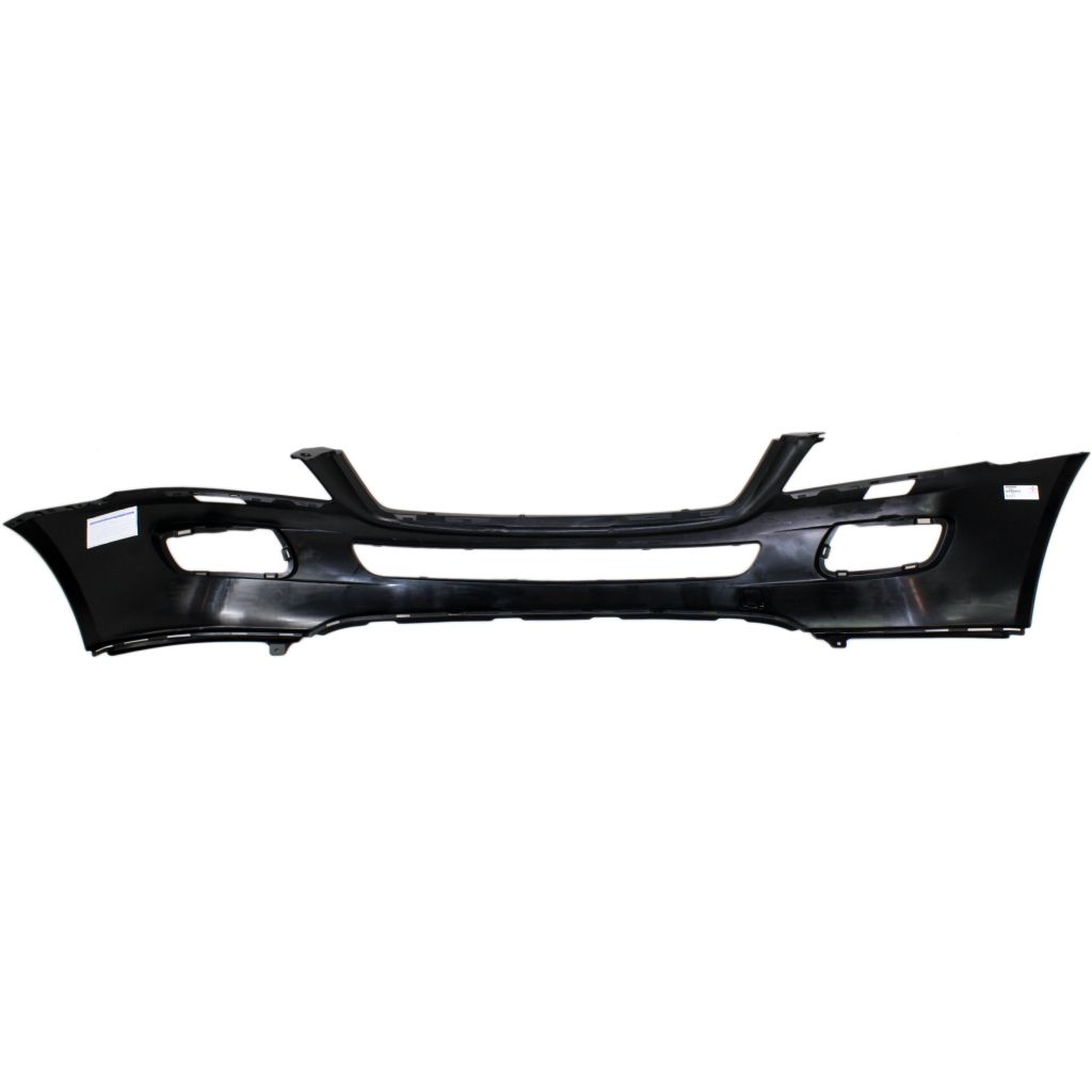 MERCEDES-BENZ ML-CLASS (164) (EXC 450 HYBRID) FRONT BUMPER COVER PRIMED (W/ WASHERS)(WO/SENSOR)(ML320/350/500)(WO/AMG SPORT) OEM#1648850825 2006-2008 PL#MB1000230