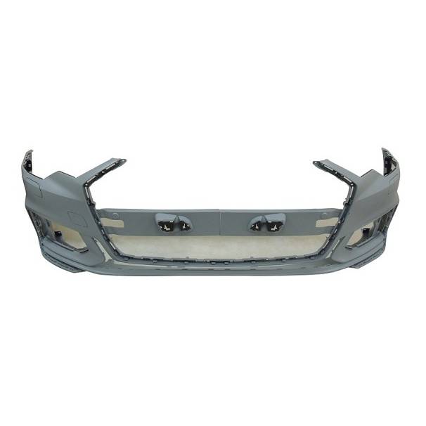 AUDI A6 SEDAN FRONT BUMPER COVER PRIMED (WO/PARALLEL PK ASSIST)(W/S-LINE) OEM#4K0807065BGRU 2019-2023 PL#AU1000293