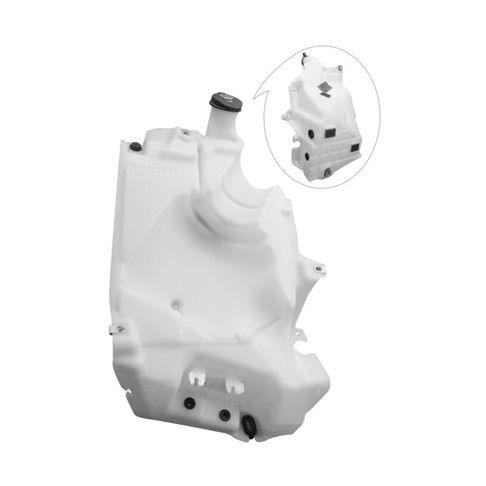 SAAB SAAB 9-7X WASHER TANK WO/PUMP W/CAP 4.2L (W/ WASH)(W/SENSOR HOLE) OEM#25796346-PFM 2005-2009 PL#GM1288249