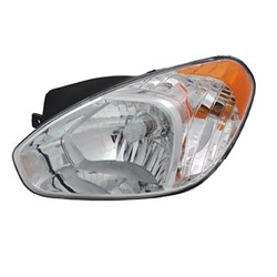 HYUNDAI ACCENT HATCHBACK HEAD LAMP ASSEMBLY RIGHT (Passenger Side) (HEAD/LAMP SOCKET 4HOLE/3PIN) OEM#921021E011 2007-2011 PL#HY2503144