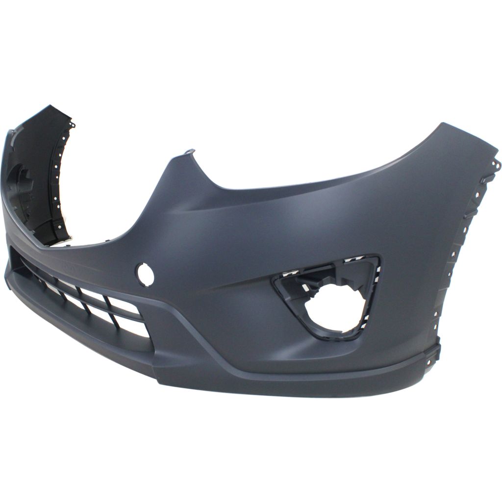 MAZDA CX-5 FRONT BUMPER COVER PRM/TEXT BLACK OEM#KD4550031BB 2013-2016 PL#MA1000236