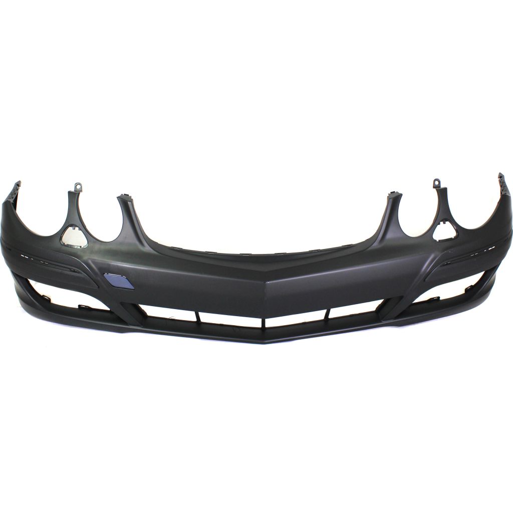 MERCEDES-BENZ E-CLASS (211) (SEDAN /WAGON 04-09) FRONT BUMPER COVER PRIMED (WO/AMG WO/SPORT PKG)(W/Washer)(WO/SENSOR)(EXC E63) OEM#2118802440 2007-2009 PL#MB1000270