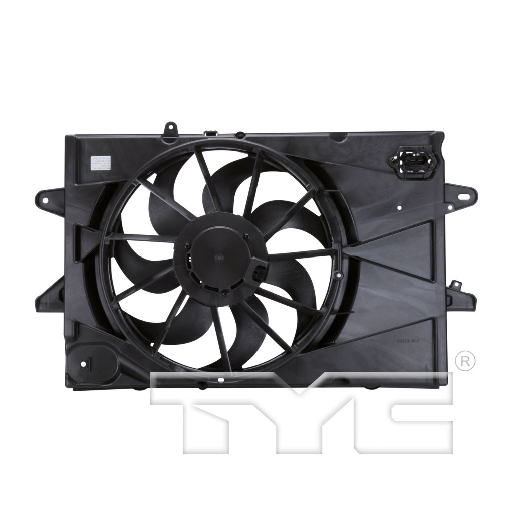GM TRUCKS & VANS TERRAIN /TERRAIN DENALI (GMC) RADIATOR & A/C FAN ASSEMBLY 2.4L (SINGLE FAN) OEM#25952813-PFM 2010-2017 PL#GM3115239