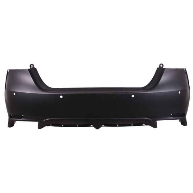 TOYOTA CAMRY REAR BUMPER COVER PRIMED (XSE)(W/SENSOR) **CAPA* OEM#521590X916 2018-2020 PL#TO1100332C