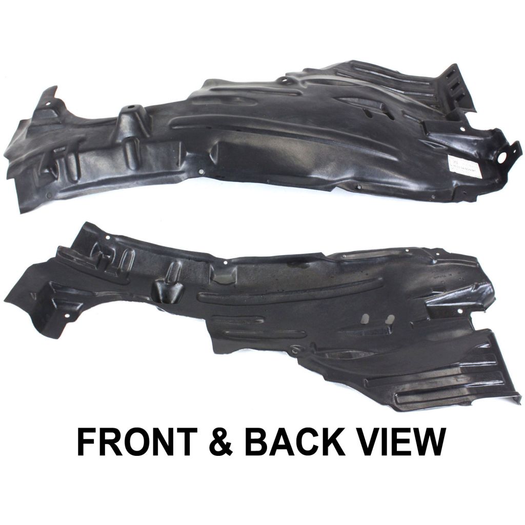 INFINITI G35 SEDAN FENDER LINER LEFT (Driver Side) (REAR SECTION M/T) OEM#63843AC100 2003-2004 PL#IN1250109